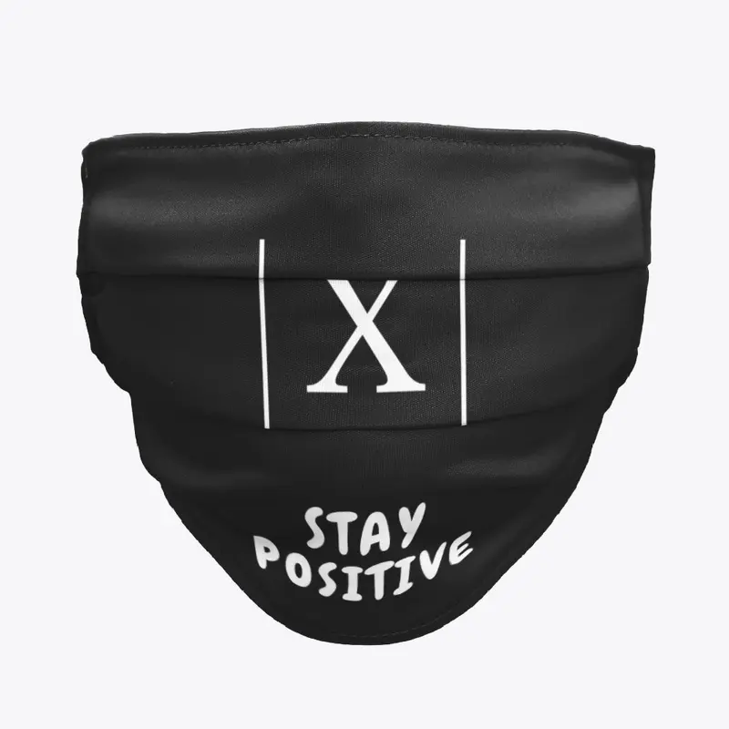 Stay Positive (black background)